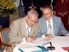 Röbi Rapp und Ernst Ostertag, 2003
