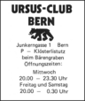 Ursus-Club, Inserat