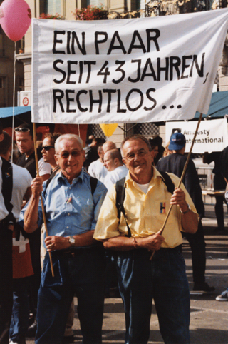 Demo 'Ja wir wollen' in Bern