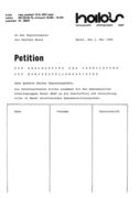 Petitionsbogen