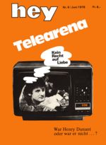 Titelblatt 'hey' 6/1978 Titelblatt 'hey' 6/1978