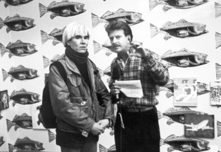 Kurt Aeschbacher mit Andy Warhol