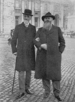 Caspar Wirz (links)