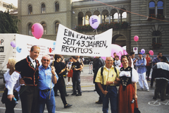 Demonstration, Bern, 1999
