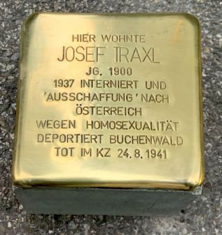 Stolperstein für Josef Traxl