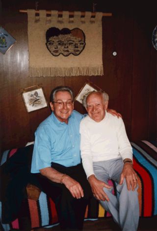 Fredi Brauchli / Fredy und Röbi Rapp (links) Alfred Brauchli 2002