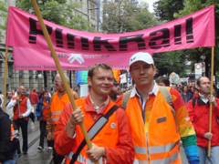 CSD Zürich, PinkRail mit Warnwesten